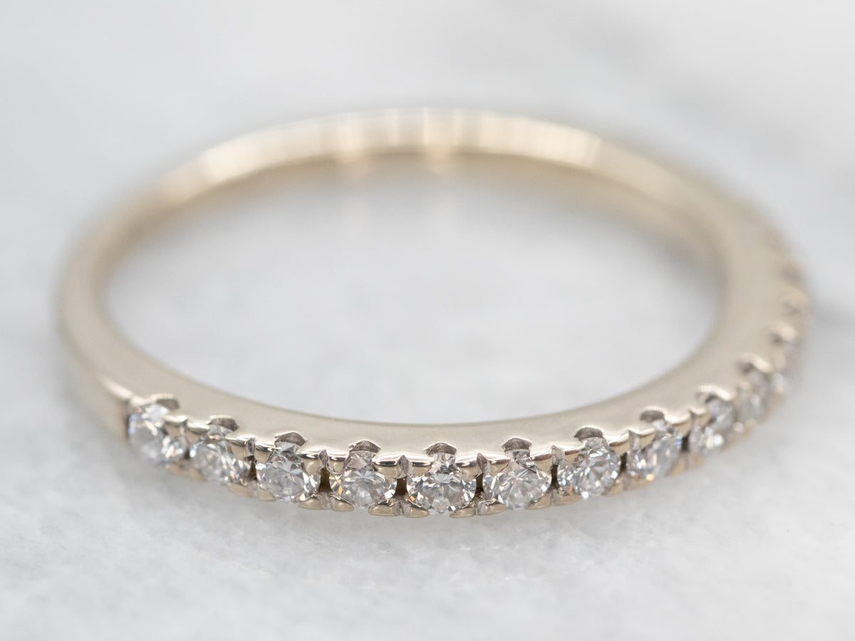White Gold Diamond Wedding Band