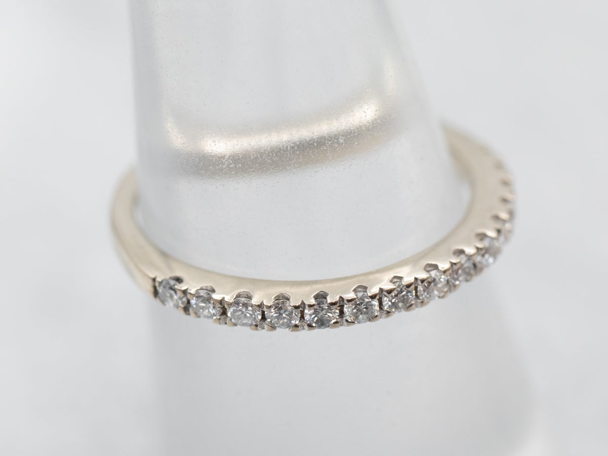 White Gold Diamond Wedding Band