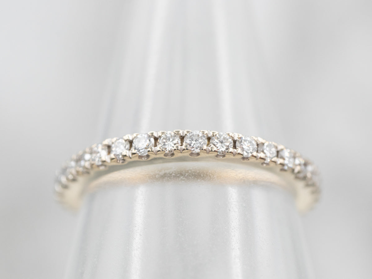 White Gold Diamond Wedding Band