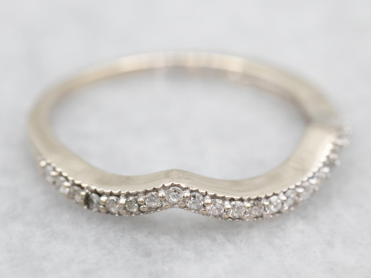 White Gold Diamond Enhancer Band