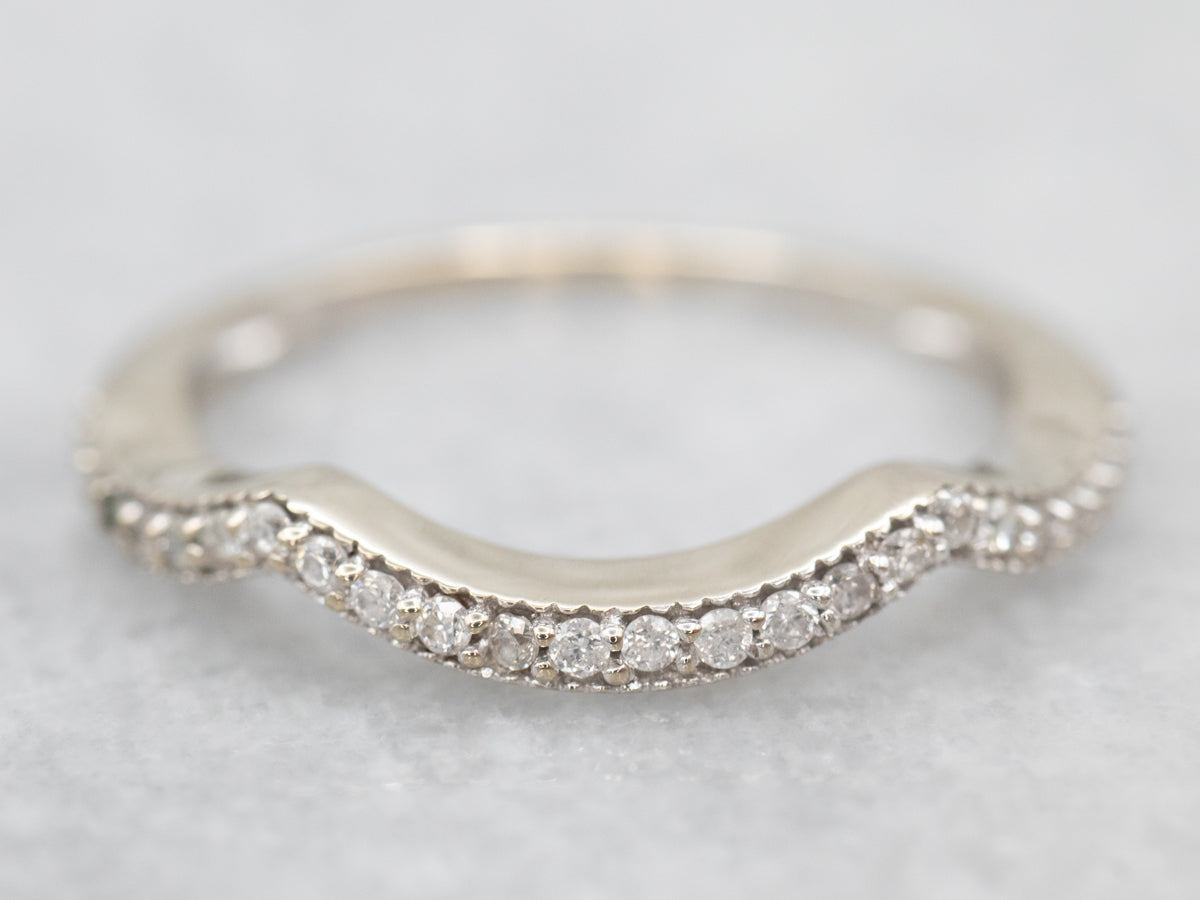 White Gold Diamond Enhancer Band