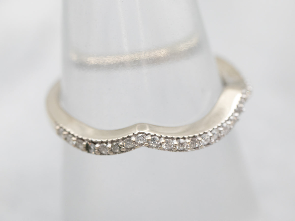White Gold Diamond Enhancer Band