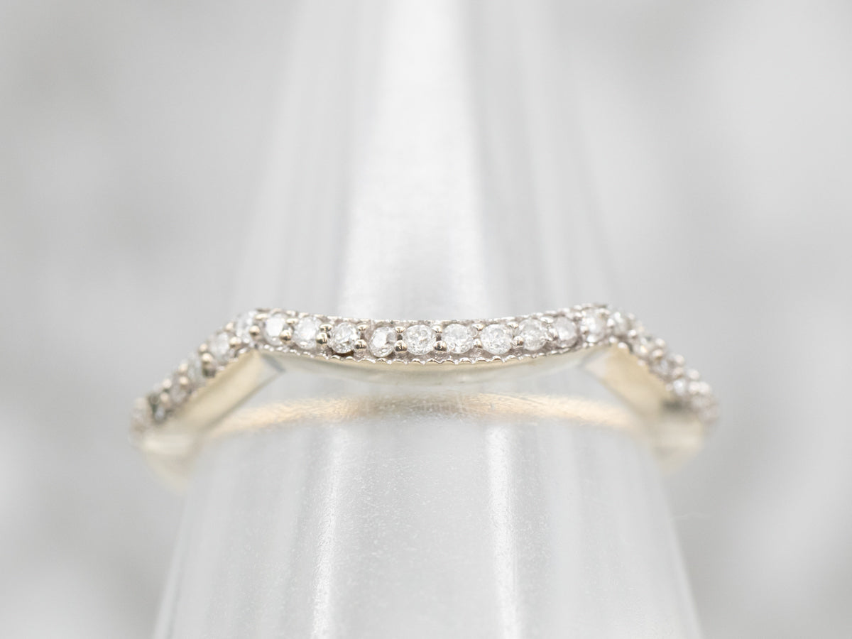 White Gold Diamond Enhancer Band