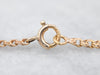 Visually Appealing Yellow Gold Double Link Chain with Spring Ring Clasp