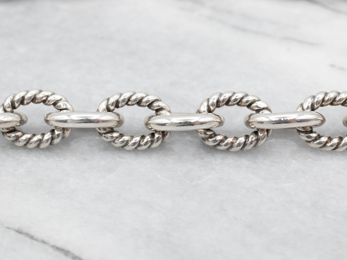 Chunky Sterling Silver Link Chain