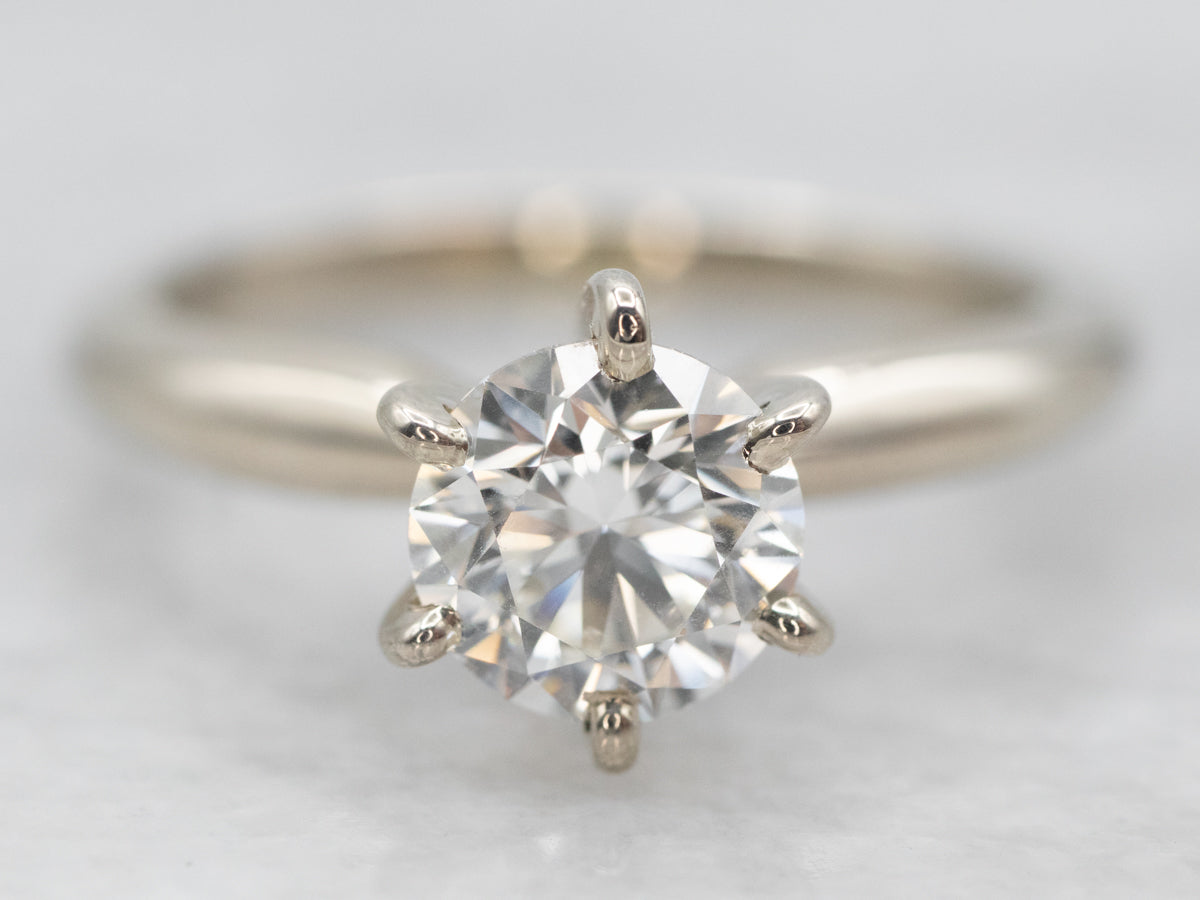 Round Brilliant GIA Certified Diamond Engagement Ring