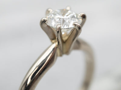 Round Brilliant GIA Certified Diamond Engagement Ring