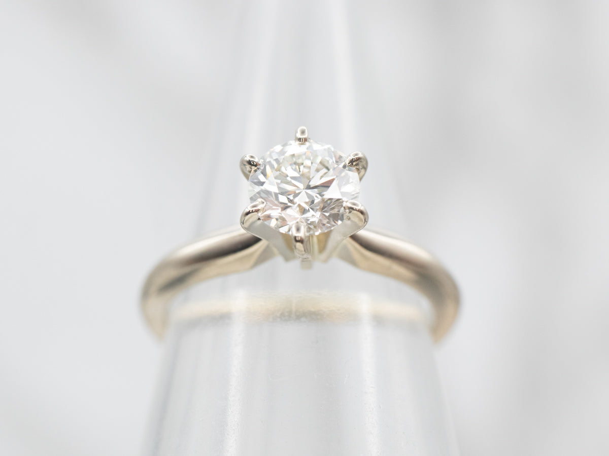 Round Brilliant GIA Certified Diamond Engagement Ring