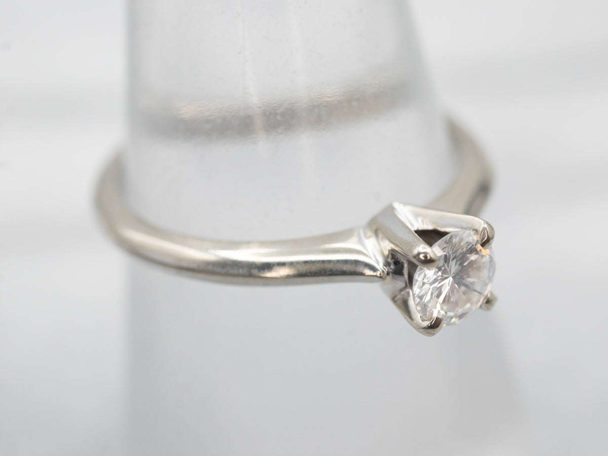Classic Diamond Solitaire Engagement Ring