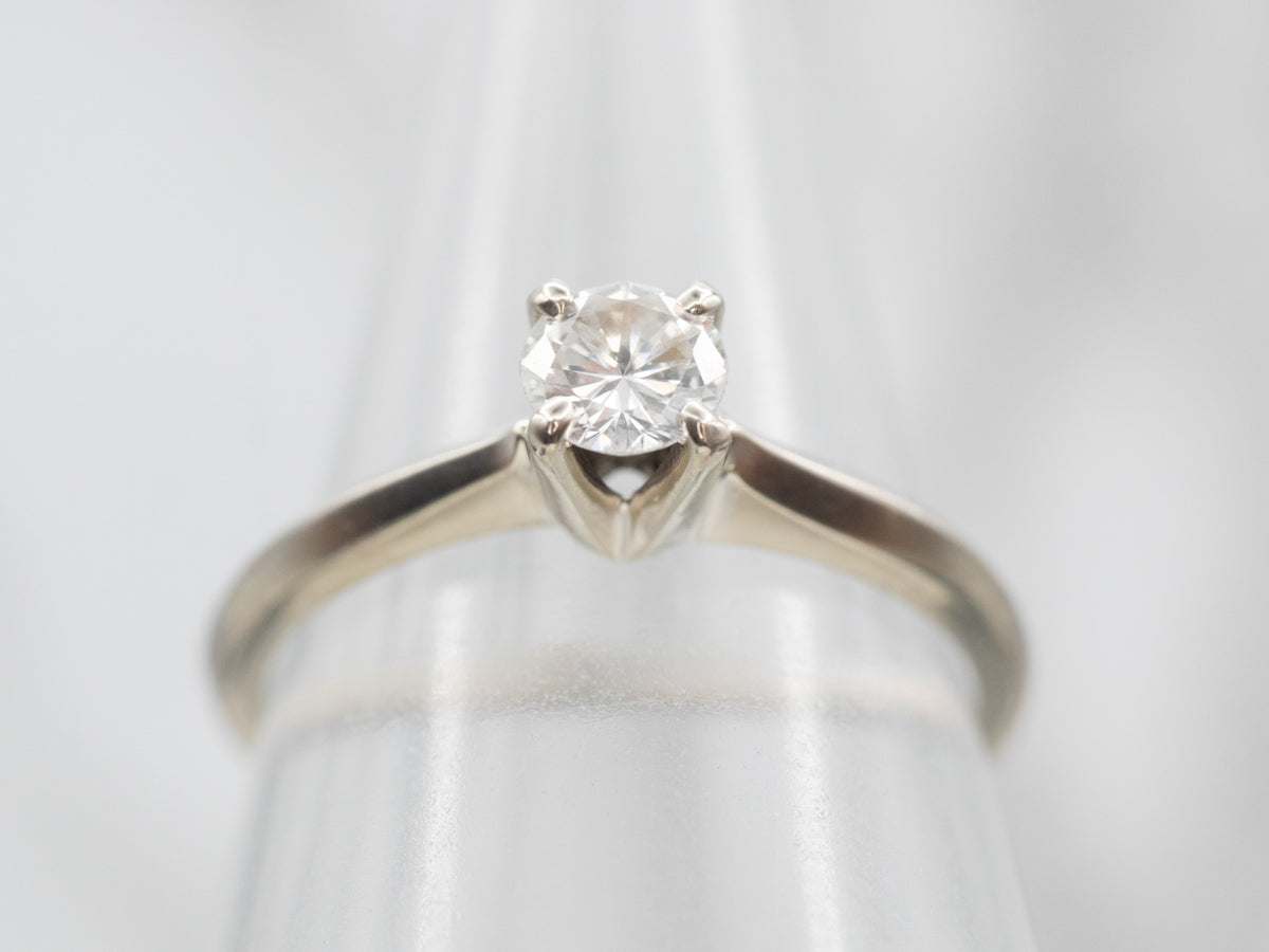 Classic Diamond Solitaire Engagement Ring