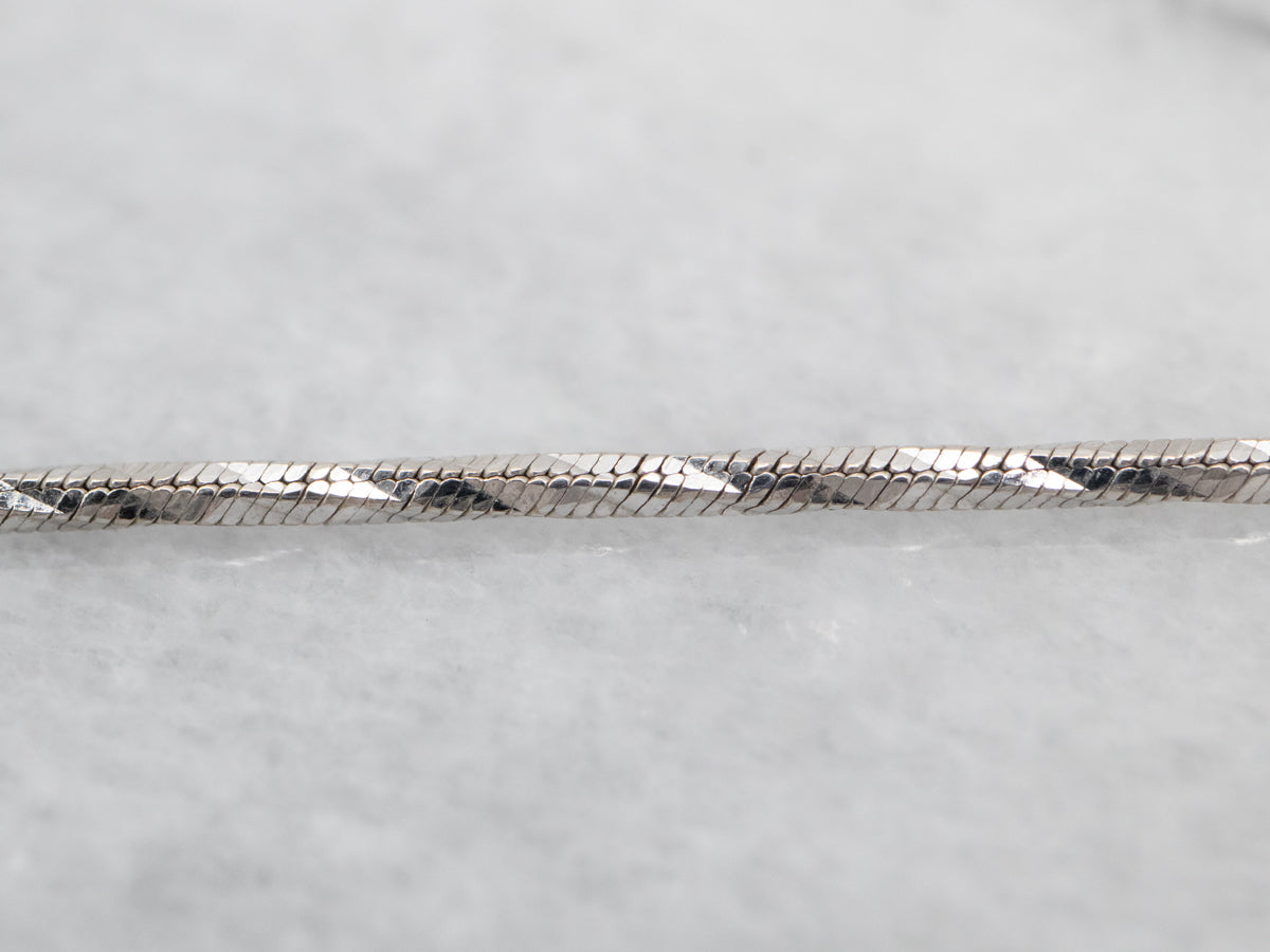 Italian 18-Karat Gold Twisted Box Chain