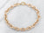 Chunky Gold Cable Chain Link Bracelet