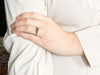 Art Deco Tsavorite Garnet Solitaire Ring