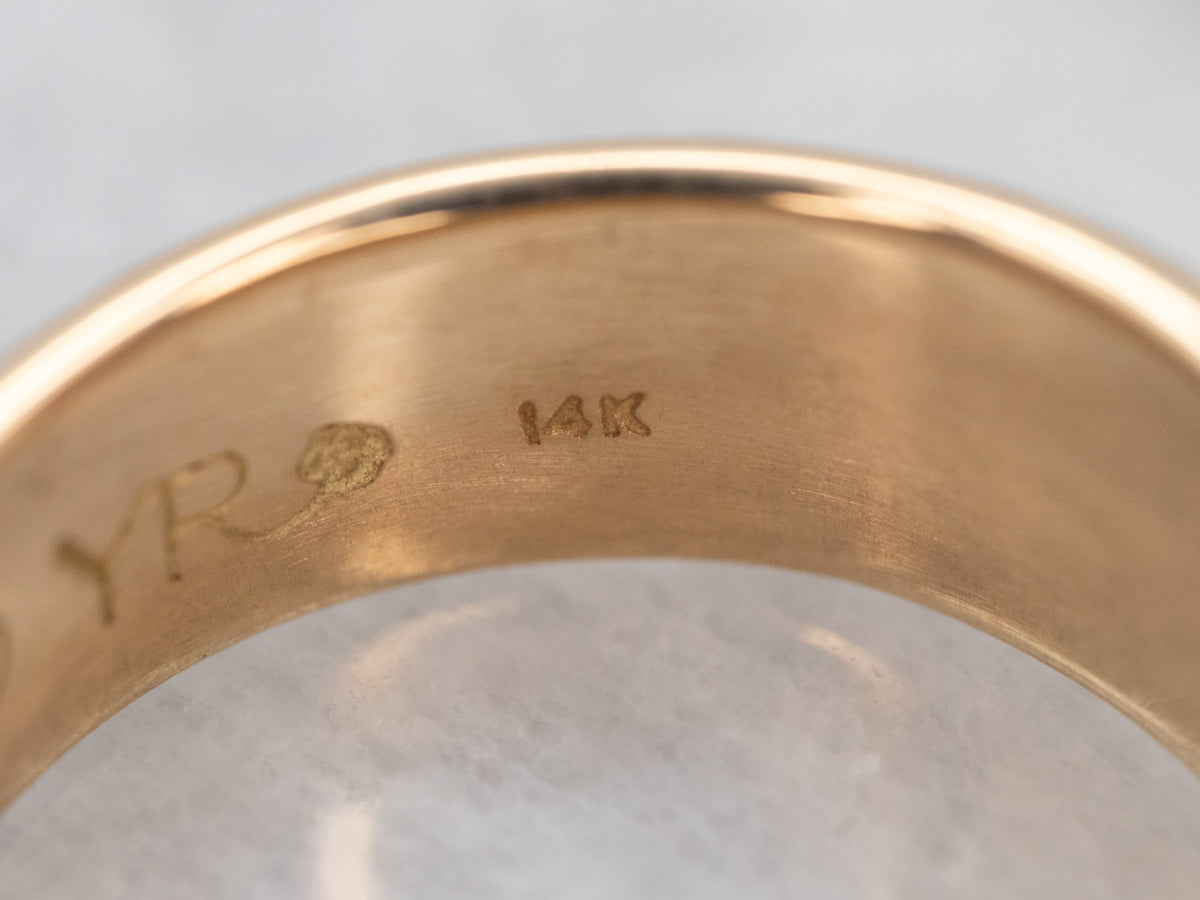 Nautical Boat on the Ocean Sunset Pattern Band