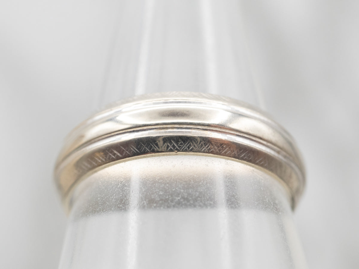 Crosshatched Pattern Edge Band