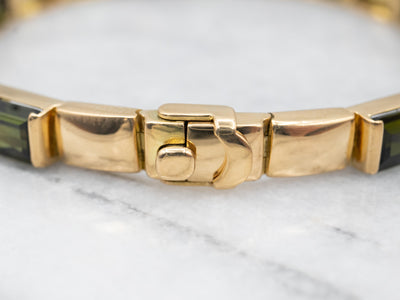 Dainty Protection Bracelet / Black Tourmaline Gold-fill Bracelet / Empath  Protection Jewelry / Minimalist Tourmaline Jewelry