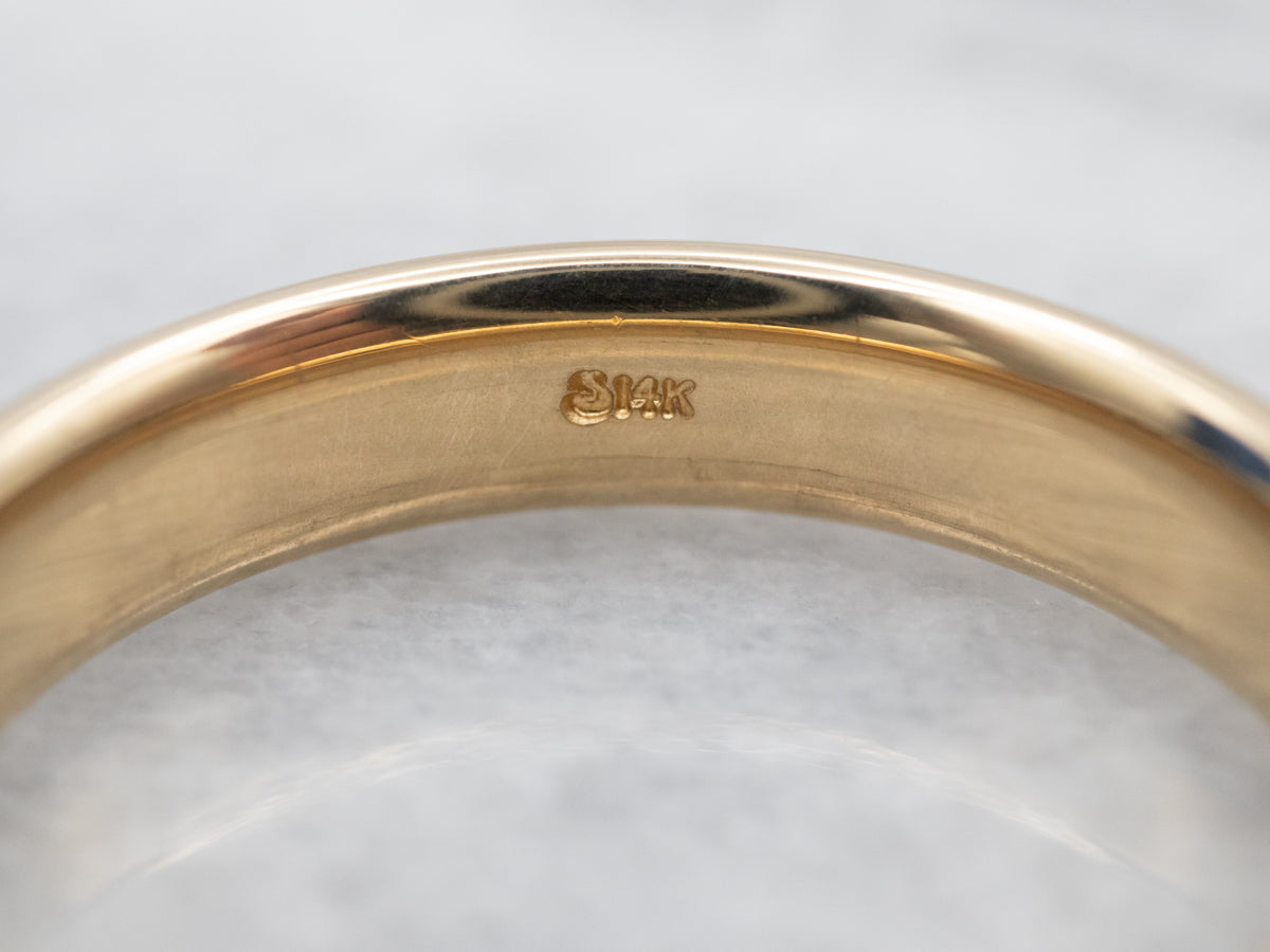 Plain Gold Wedding Band