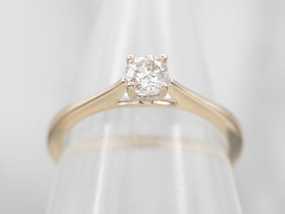 Sweet Diamond Solitaire Engagement Ring
