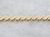 Yellow Gold Serpentine Chain with Lobster Clasp
