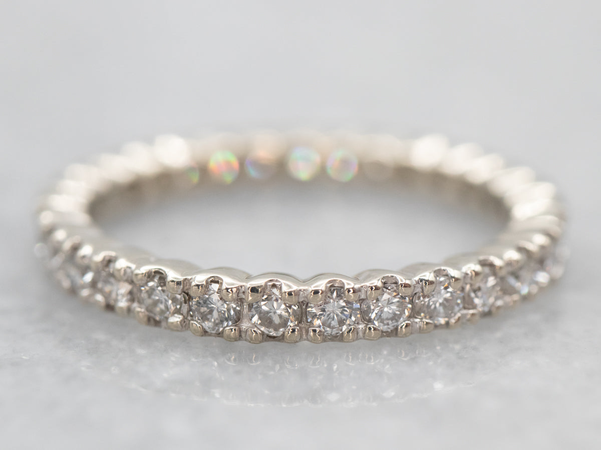 White Gold Diamond Eternity Band