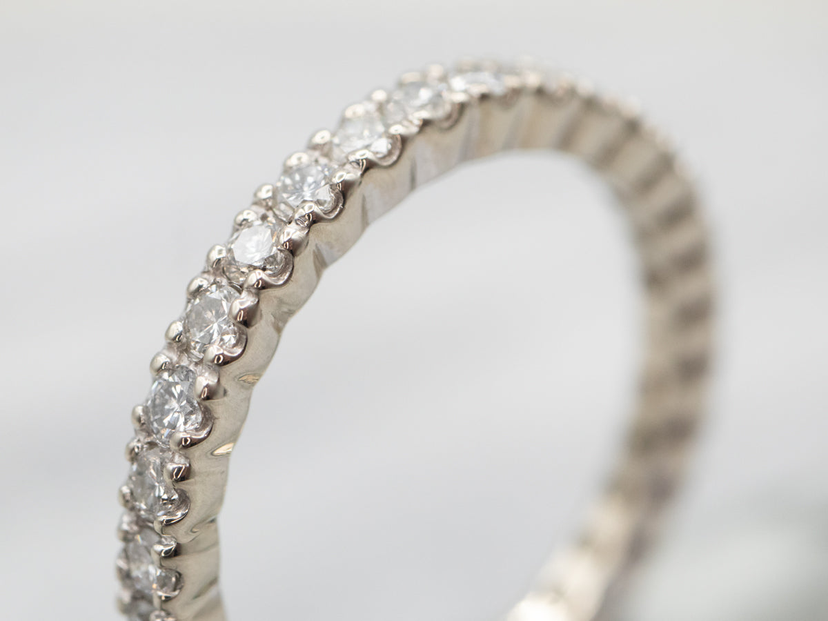 White Gold Diamond Eternity Band