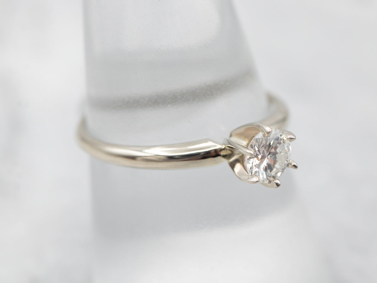 Classic Diamond Solitaire Engagement Ring