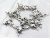 Sterling Silver Ornate Link Necklace