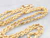 Yellow Gold Thick Rope Chain with Lobster Clasp