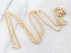 Yellow Gold Cable Chain with Lobster Clasp