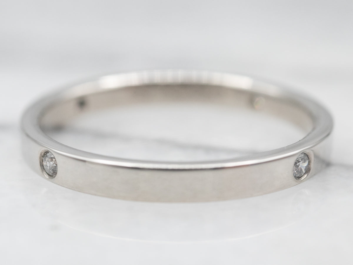 Palladium and Diamond Etoile Band