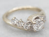The Leo Diamond Bypass Engagement Ring