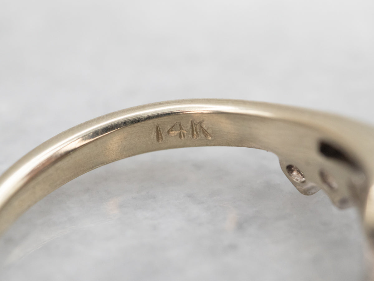 The Leo Diamond Bypass Engagement Ring