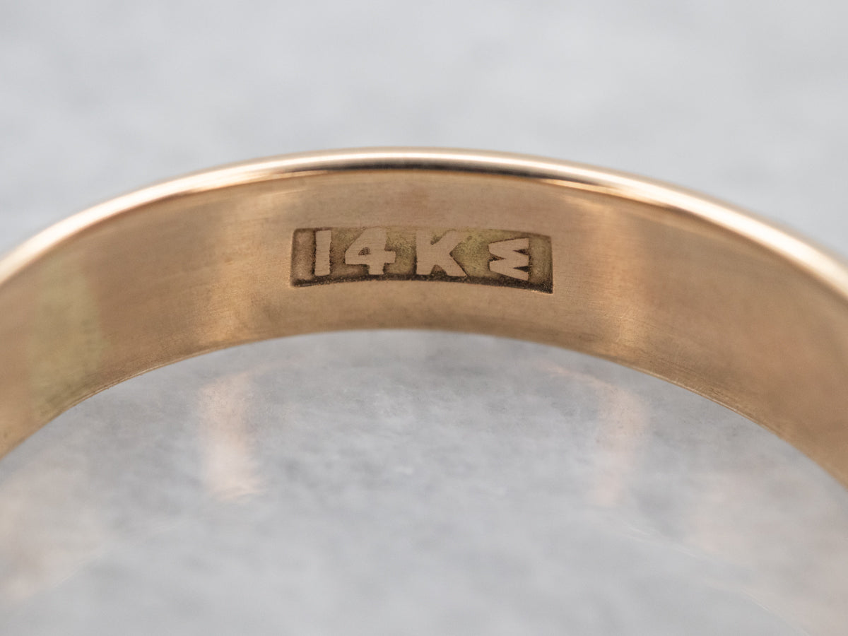 Classic Yellow Gold Band