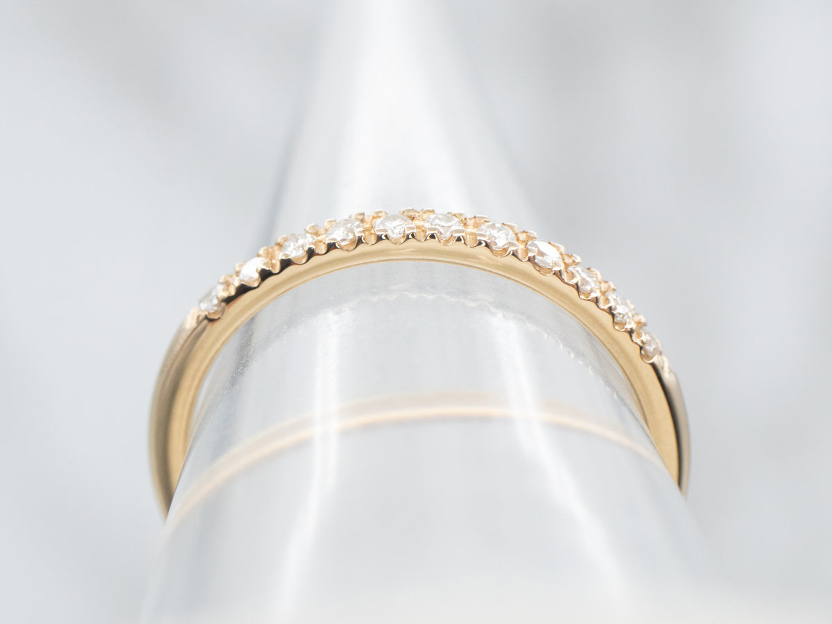 Yellow Gold Diamond Wedding Band