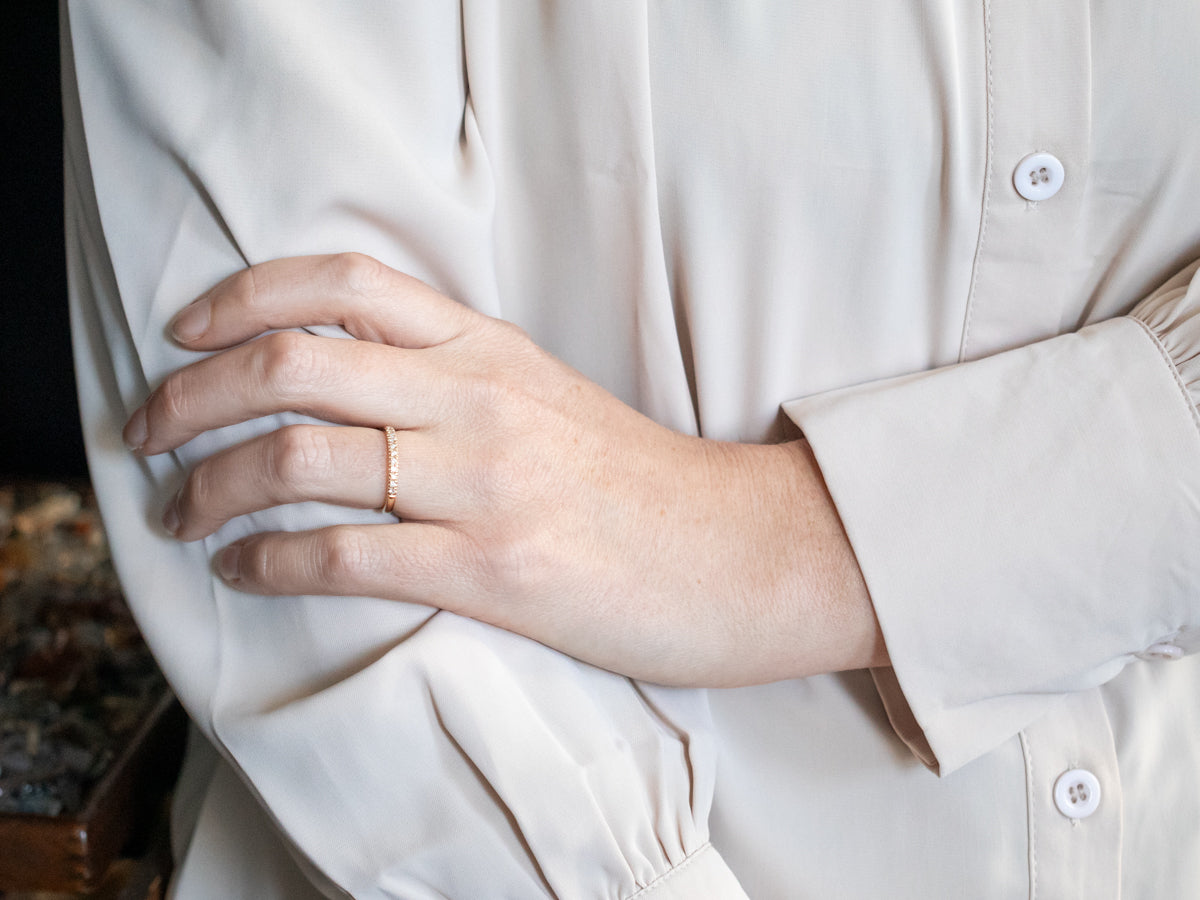 Yellow Gold Diamond Wedding Band