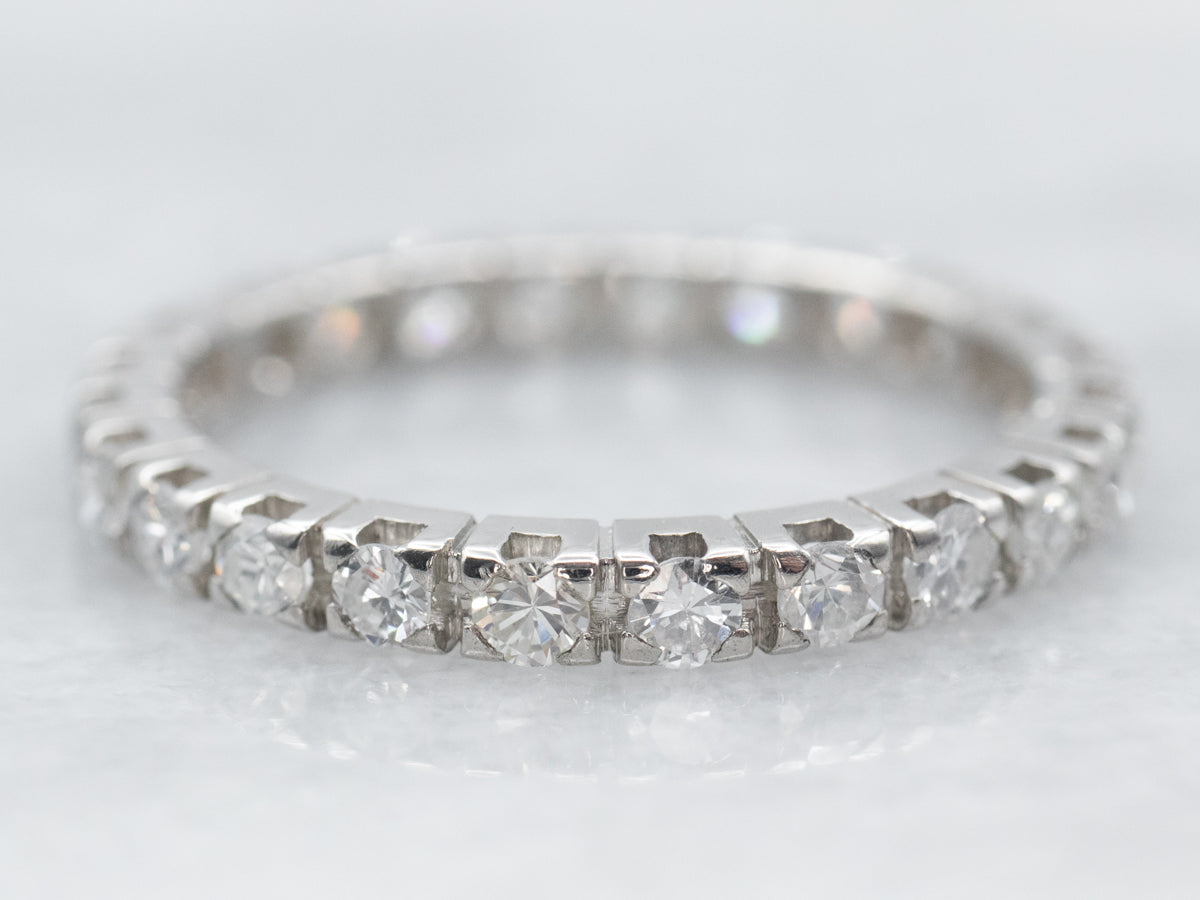 Platinum Diamond Eternity Band