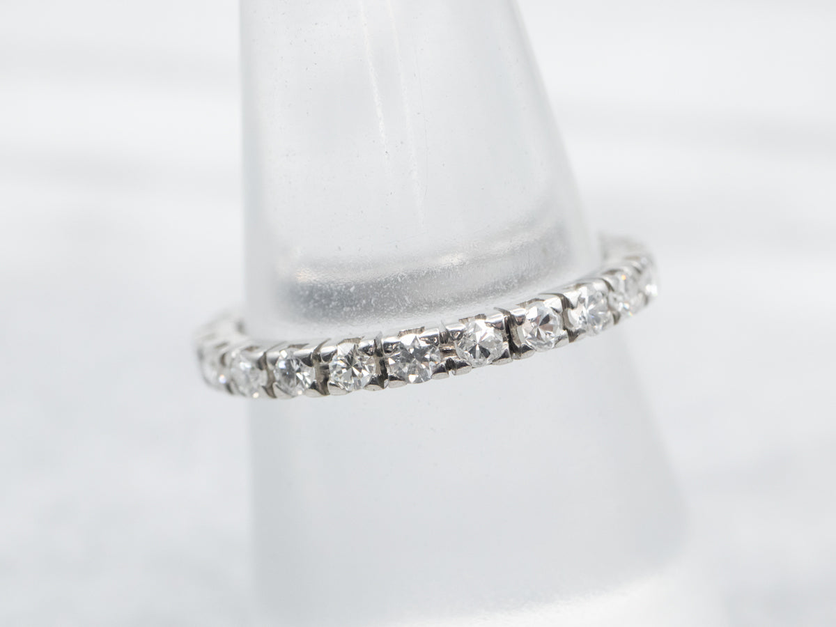 Platinum Diamond Eternity Band