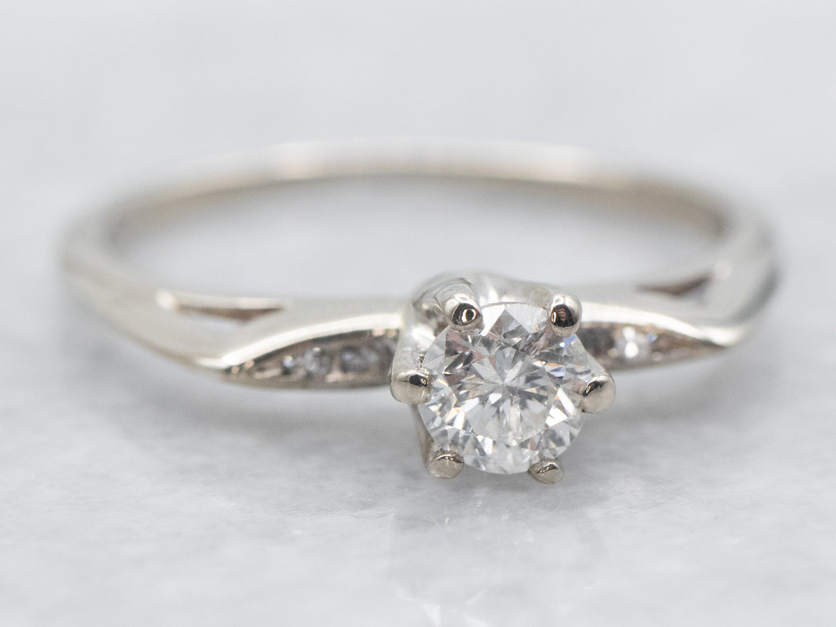 Vintage 1950s Diamond Engagement Ring