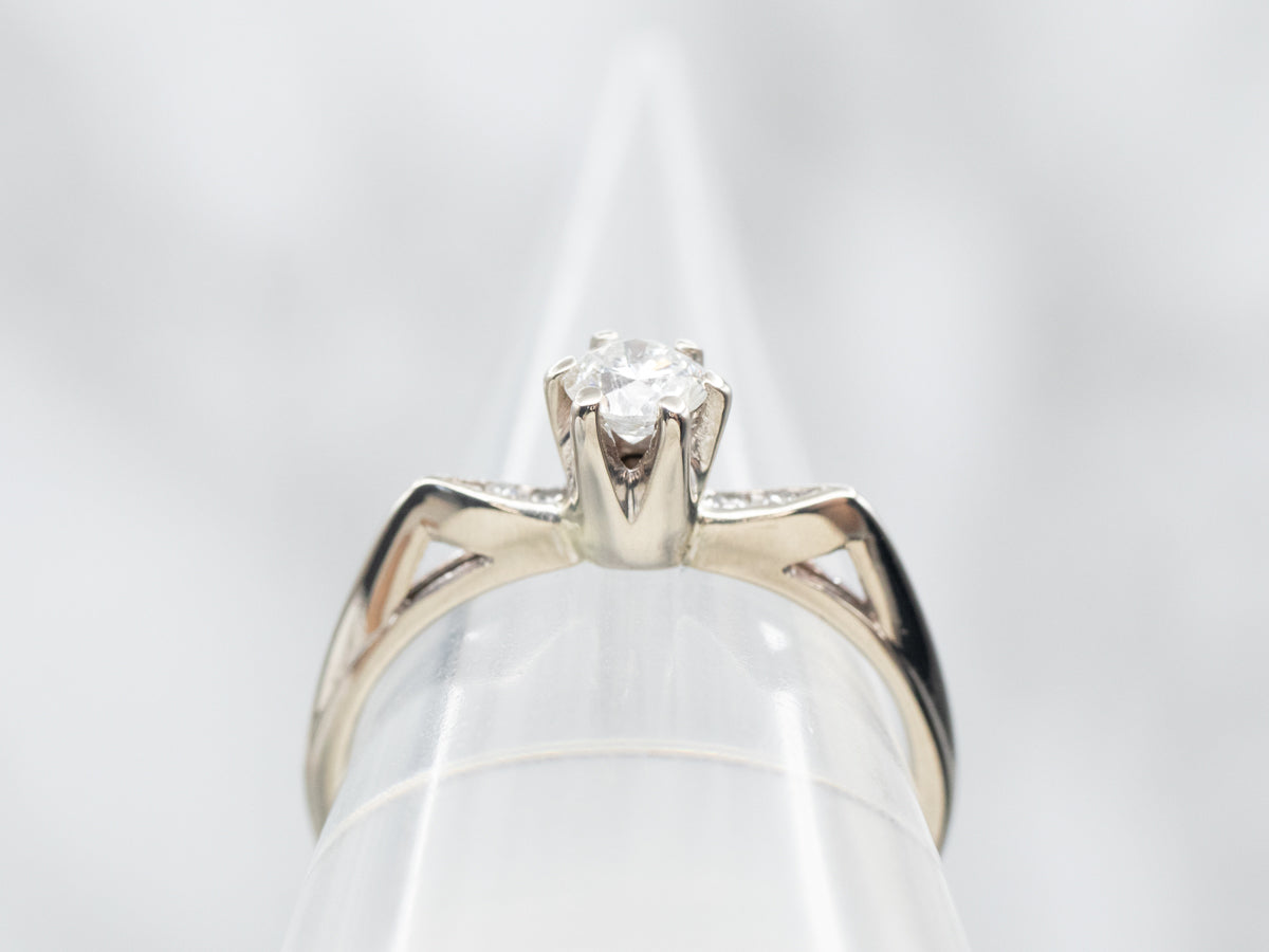 Vintage 1950s Diamond Engagement Ring