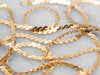 24-Inch Yellow Gold Serpentine Chain