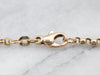 Vintage Gold Rolo Chain with Lobster Clasp
