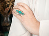 Sterling Silver South West Turquoise Knuckle Duster