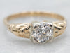 Antique 1930's Diamond Engagement Ring