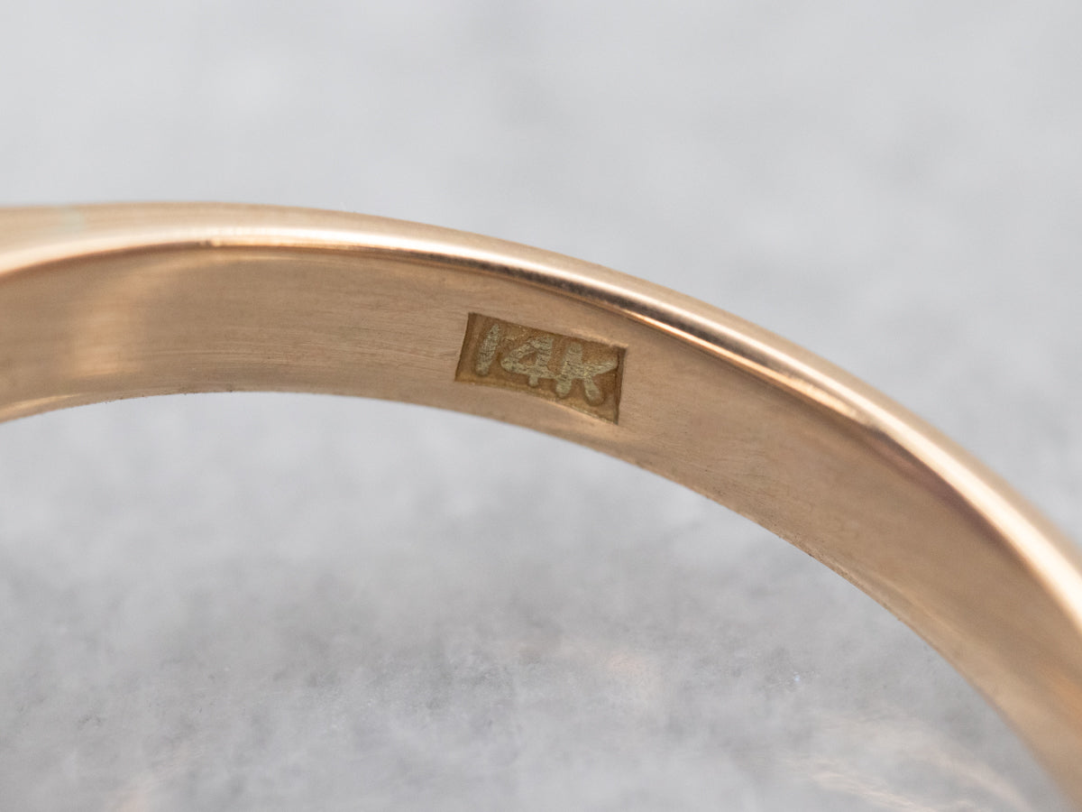 Pineapple Cut Amethyst Cocktail Ring