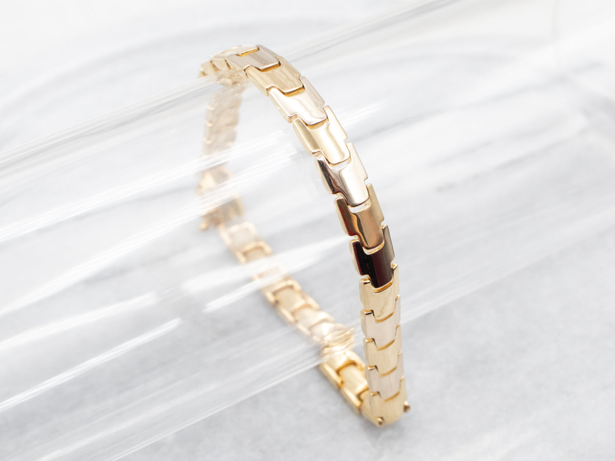 Yellow 18-Karat Gold Link Bracelet