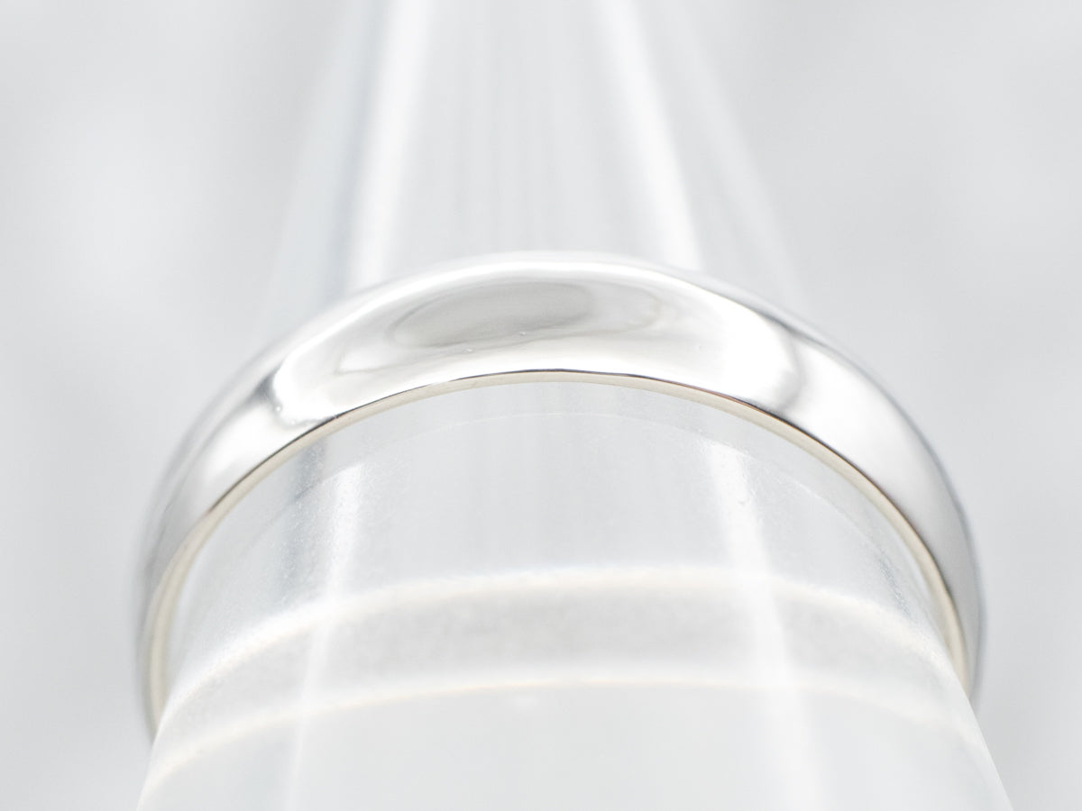 Palladium Plain Wedding Band