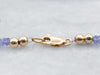 Gold Fill Tanzanite Strand Necklace