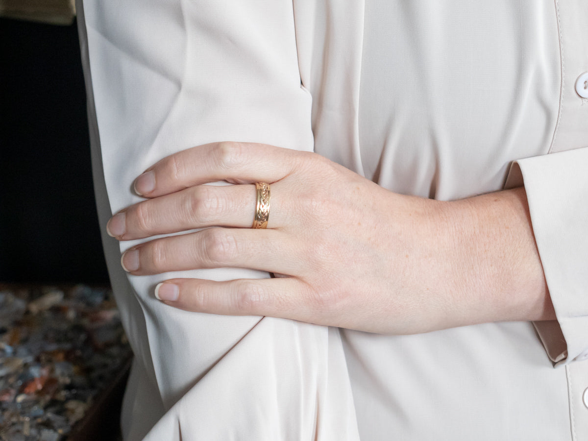 Tri Color Braided Band