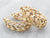 Gold Sweetheart Filigree Hoop Earrings