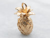 Vintage Gold Pineapple Charm Pendant